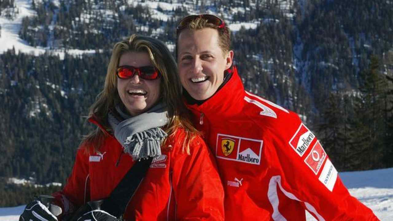 Michael Schumacher e moglie