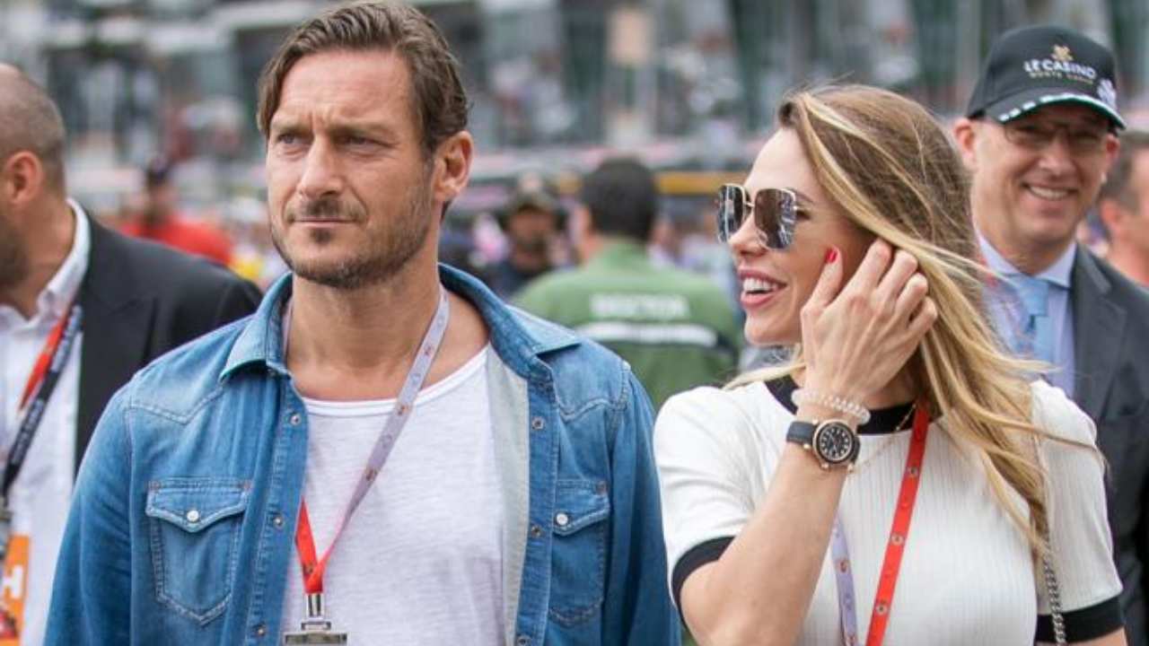 Francesco Totti e Ilary Blasi