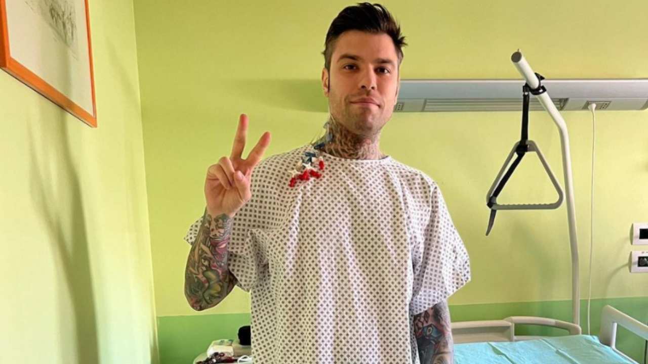 Fedez ricovero in ospedale