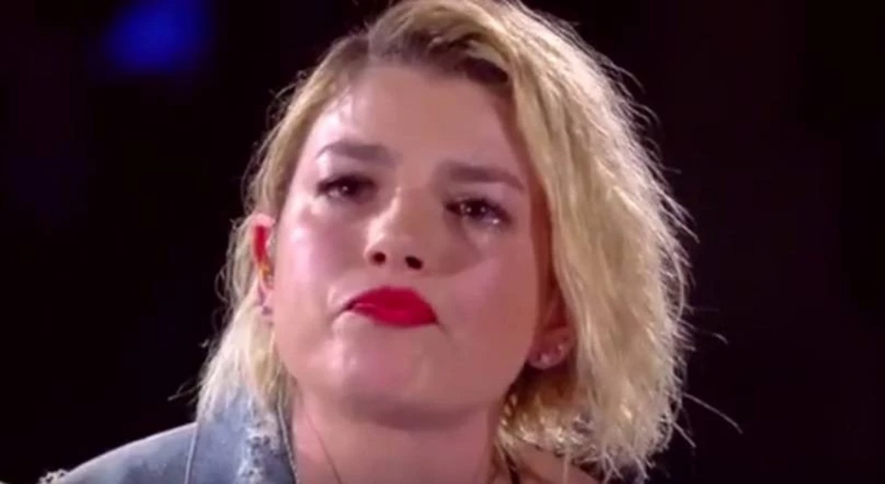 emma marrone lacrime